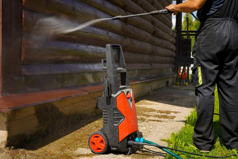 Power Washing in Summer