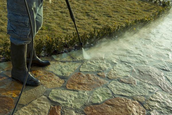 Cost of Stone Power Washing in Goshen