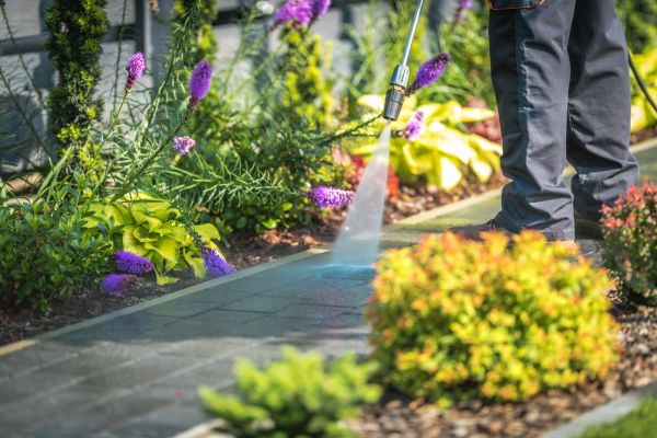 Cost of Sidewalk Pressure Washing in Goshen