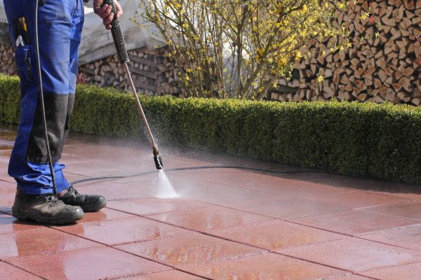 Cost of Driveway Pavers Cleaning in Goshen