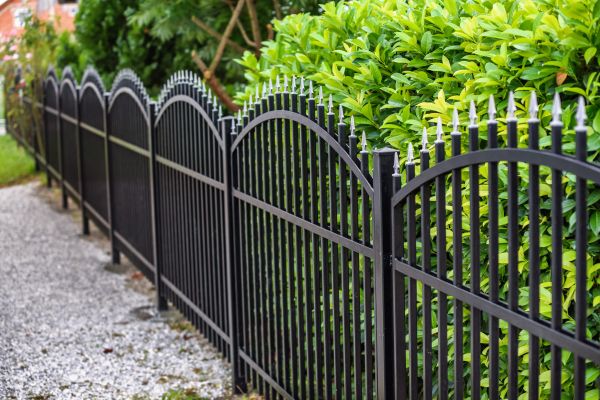 Iron Fence Pressure Washing in Goshen