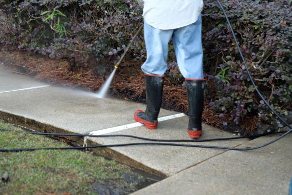 Cost of Sidewalk Washing in Goshen