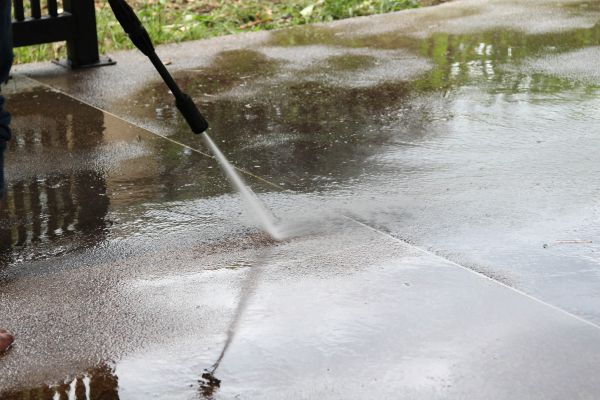 Cost of Concrete Deck Cleaning in Goshen