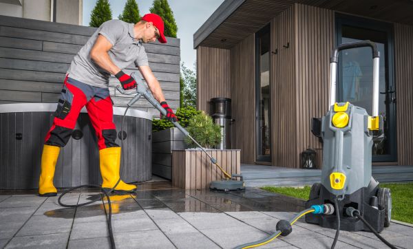 Concrete Patio Washing in Goshen