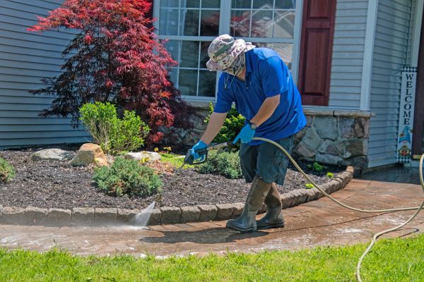 Brick Walkway Cleaning in Goshen